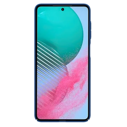 For Samsung Galaxy M54 5G NILLKIN Black Mirror Series Camshield PC Phone Case(Blue) - Galaxy Phone Cases by NILLKIN | Online Shopping South Africa | PMC Jewellery | Buy Now Pay Later Mobicred