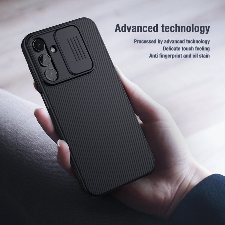 For Samsung Galaxy A25 NILLKIN Black Mirror Series Camshield PC Phone Case(Black) - Galaxy Phone Cases by NILLKIN | Online Shopping South Africa | PMC Jewellery