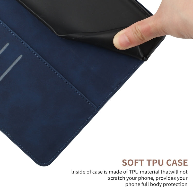 For Samsung Galaxy S23 5G Stitching Embossed Leather Phone Case(Blue) - free shipping - PMC TechLife - Order now!