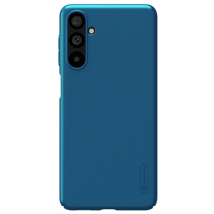 For Samsung Galaxy M54 5G NILLKIN Frosted PC Phone Case(Blue) - Galaxy Phone Cases by NILLKIN | Online Shopping South Africa | PMC Jewellery