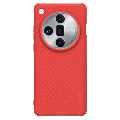 For OPPO Find X7 Ultra NILLKIN Frosted Shield Pro PC + TPU Phone Case(Red) - Find X7 Ultra Cases by NILLKIN | Online Shopping South Africa | PMC Jewellery