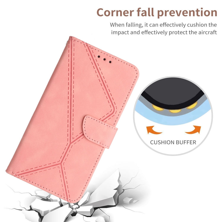 For TCL 30 SE / 30E /306/305 Stitching Embossed Leather Phone Case(Pink) - free shipping - PMC TechLife - Order now!