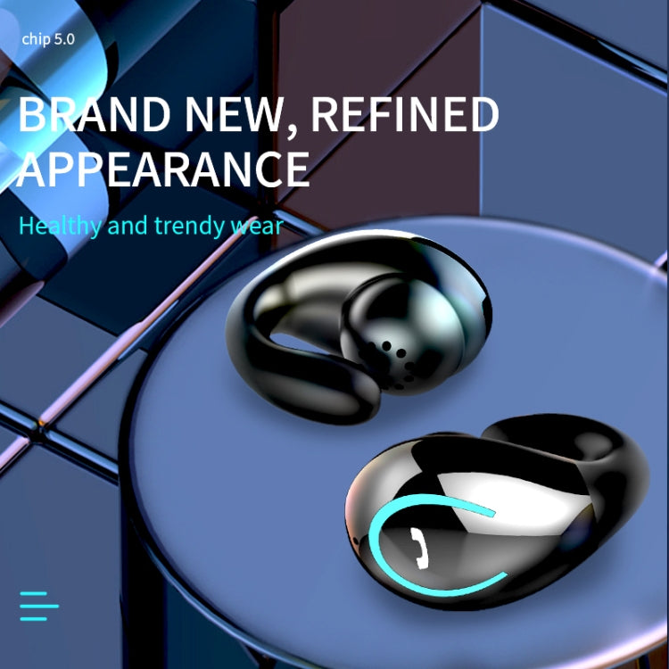YX08 Ultra-light Ear-hook Stereo Wireless V5.0 Bluetooth Earphones(Black) - Bluetooth Earphone by PMC TechLife | Online Shopping South Africa | PMC TechLife