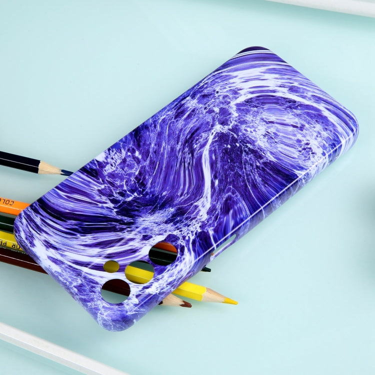 For Samsung Galaxy S23 5G Marble Pattern Phone Case(Purple White) - free shipping - PMC TechLife - Order now!