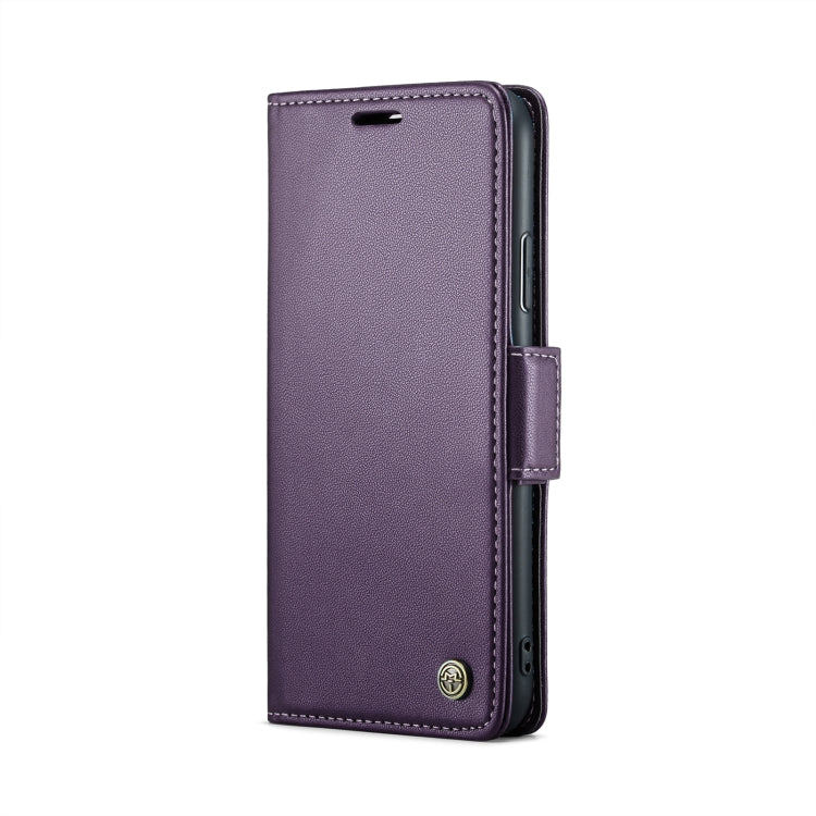 For iPhone 11 Pro CaseMe 023 Butterfly Buckle Litchi Texture RFID Anti-theft Leather Phone Case(Pearly Purple) - iPhone 11 Pro Cases by CaseMe | Online Shopping South Africa | PMC Jewellery