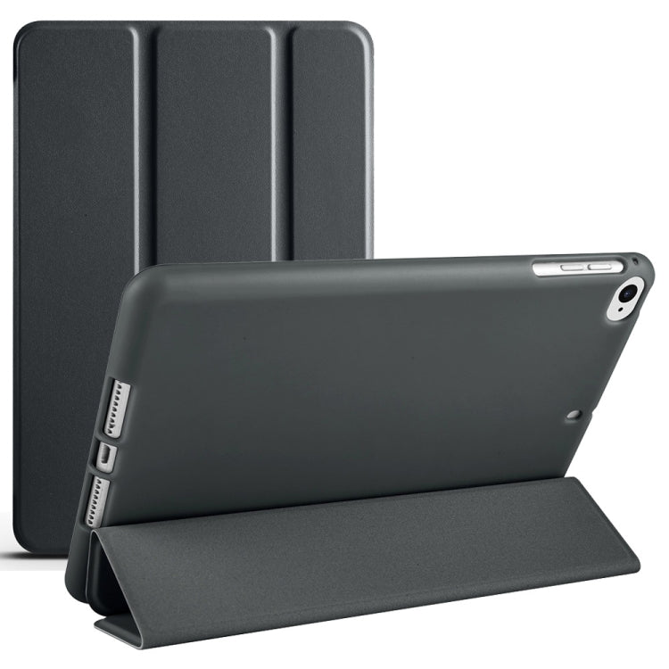 For iPad mini 5 / 4 / 3 / 2 / 1 3-folding TPU Horizontal Flip Leather Tablet Case with Holder(Black) - free shipping - PMC TechLife - Order now!
