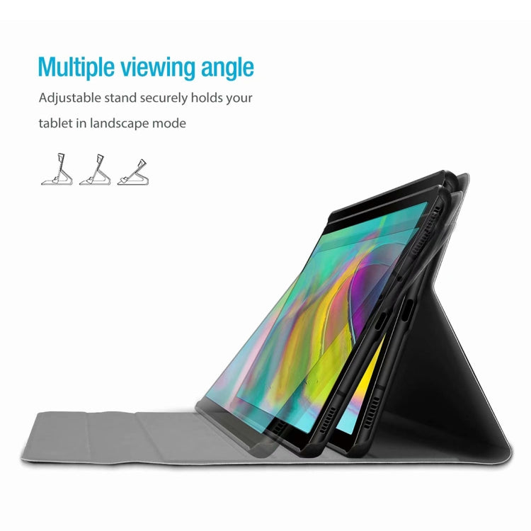 DY-M10P For Lenovo Smart Tab M10 HPD Plus TB-X606F 10.3 inch 2 in 1 Removable Magnetic ABS Bluetooth Keyboard + Protective Leather Tablet Case with Stand & Sleep / Wake-up & Pen Holder(Black) - Lenovo Keyboard by PMC Jewellery | Online Shopping South Africa | PMC Jewellery | Buy Now Pay Later Mobicred