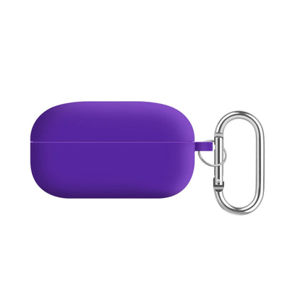 For Samsung Galaxy Buds Live / Buds2 Pro PC Lining Silicone Bluetooth Earphone Protective Case(Dark Purple) - Samsung Earphone Case by PMC Jewellery | Online Shopping South Africa | PMC Jewellery