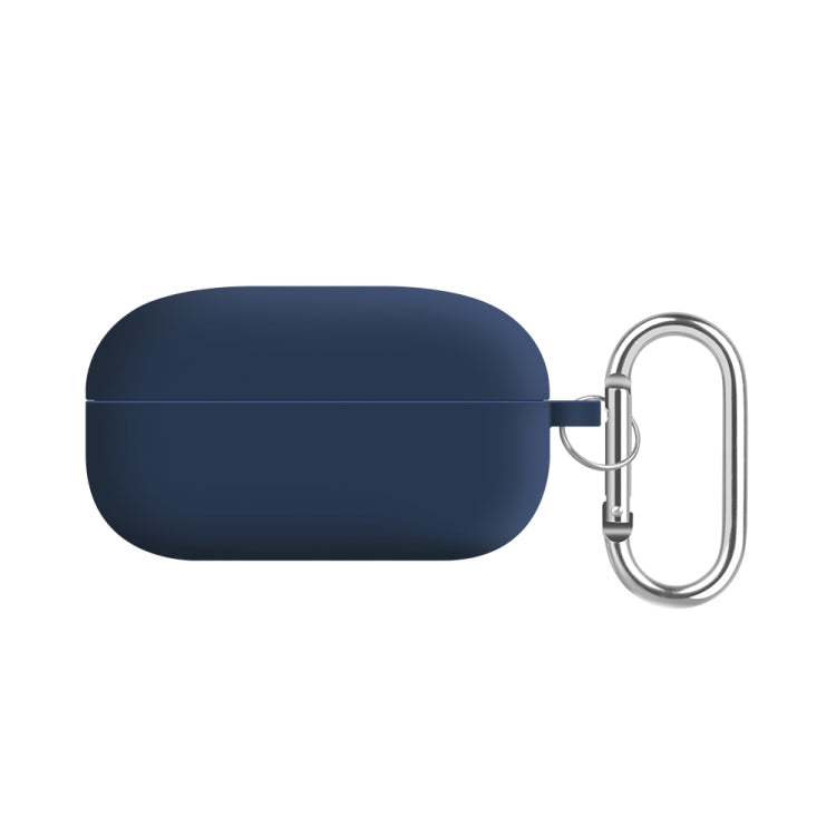 For Samsung Galaxy Buds Live / Buds2 Pro PC Lining Silicone Bluetooth Earphone Protective Case(Midnight Blue) - Samsung Earphone Case by PMC Jewellery | Online Shopping South Africa | PMC Jewellery