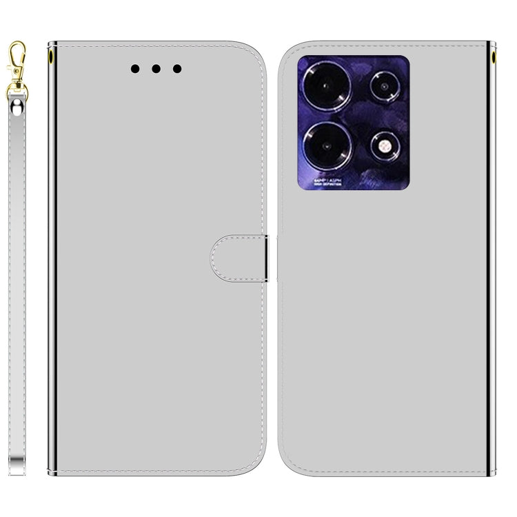 For Infinix Note 30 Imitated Mirror Surface Leather Phone Case(Silver) - free shipping - PMC TechLife - Order now!