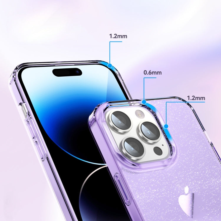 For iPhone 14 Pro Max Star Solid Color Phone Case(Purple) - iPhone 14 Pro Max Cases by PMC TechLife | Online Shopping South Africa | PMC TechLife