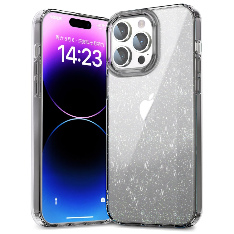 For iPhone 12 / 12 Pro Star Solid Color Phone Case(Black) - iPhone 12 / 12 Pro Cases by PMC TechLife | Online Shopping South Africa | PMC TechLife