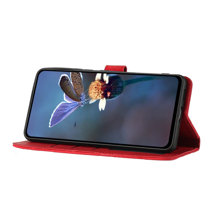 For Xiaomi 12T  / 12T Pro Flower Embossing Pattern Leather Phone Case(Red) - free shipping - PMC TechLife - Order now!