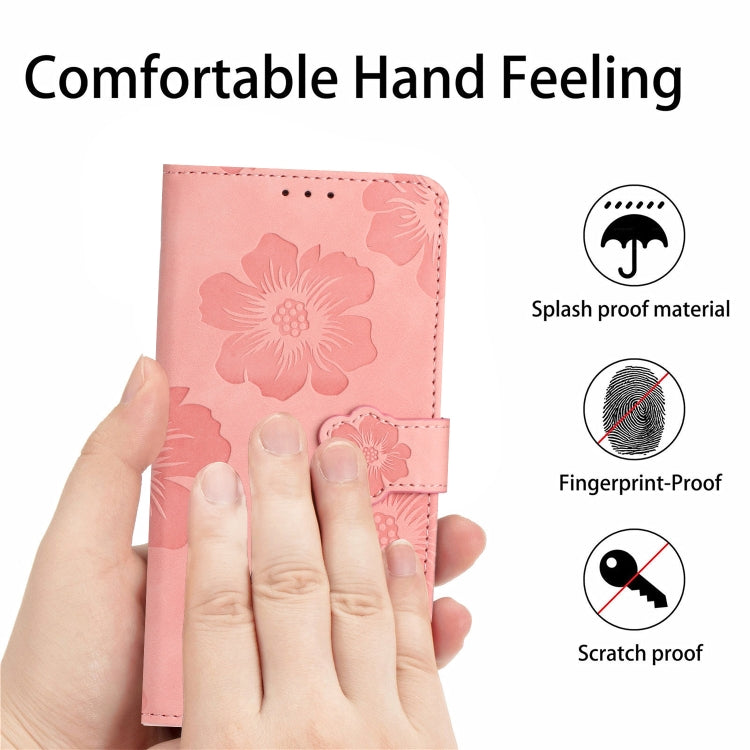 For Xiaomi 13 Pro Flower Embossing Pattern Leather Phone Case(Pink) - free shipping - PMC TechLife - Order now!