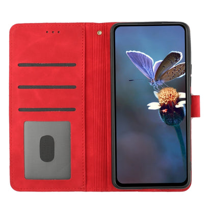 For Xiaomi Redmi Note 12S Flower Embossing Pattern Leather Phone Case(Red) - Xiaomi Cases by PMC Jewellery | Online Shopping South Africa | PMC Jewellery