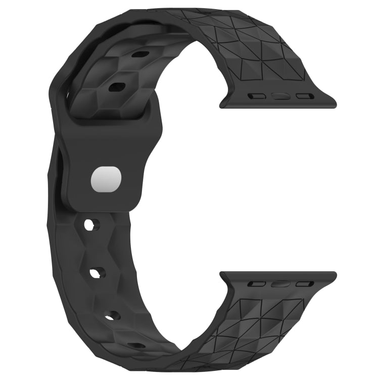 Football Texture Silicone Watch Band For Apple Watch 2 42mm(Dark Grey) - Watch Bands by PMC TechLife | Online Shopping South Africa | PMC TechLife