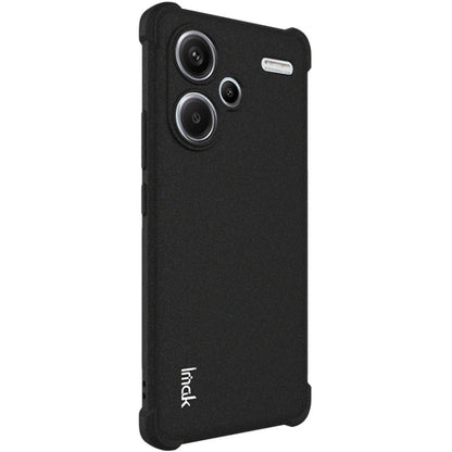 For Xiaomi Redmi Note 13 Pro 5G imak Shockproof Airbag TPU Phone Case(Matte Black) - Xiaomi Cases by imak | Online Shopping South Africa | PMC Jewellery | Buy Now Pay Later Mobicred