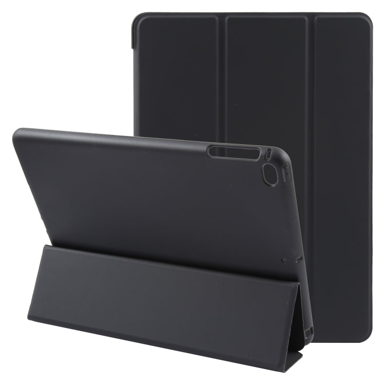 For iPad 9.7 2018 & 2017 / Air / Air2 GEBEI 3-folding Holder Shockproof Flip Leather Tablet Case(Black) - free shipping - PMC TechLife - Order now!