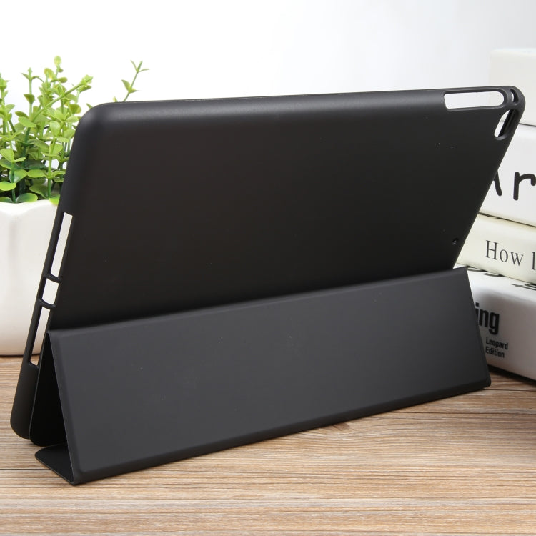 For iPad 9.7 2018 & 2017 / Air / Air2 GEBEI 3-folding Holder Shockproof Flip Leather Tablet Case(Black) - free shipping - PMC TechLife - Order now!