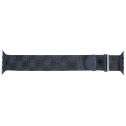 For Apple Watch Ultra 49mm Milanese Metal Magnetic Watch Band(Midnight Blue) - Watch Bands by PMC Jewellery | Online Shopping South Africa | PMC Jewellery