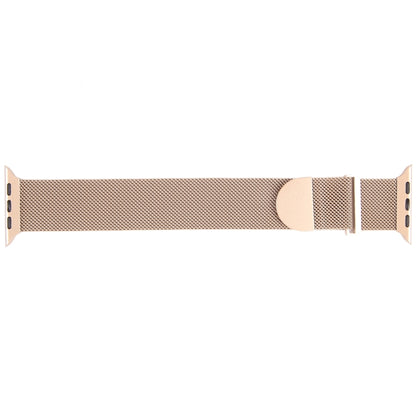 For Apple Watch SE 2022 44mm Milanese Metal Magnetic Watch Band(Retro Gold) - Watch Bands by PMC Jewellery | Online Shopping South Africa | PMC Jewellery