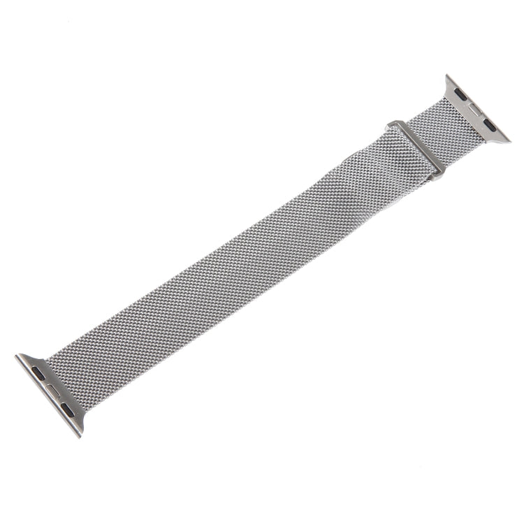 For Apple Watch SE 44mm Milanese Metal Magnetic Watch Band(Silver) - Watch Bands by PMC Jewellery | Online Shopping South Africa | PMC Jewellery