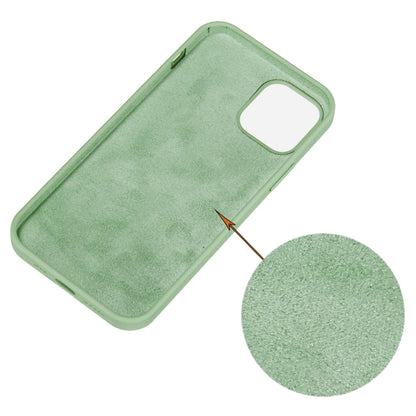 For iPhone 15 Pro Solid Color Silicone Phone Case(Mint Green) - iPhone 15 Pro Cases by PMC Jewellery | Online Shopping South Africa | PMC Jewellery