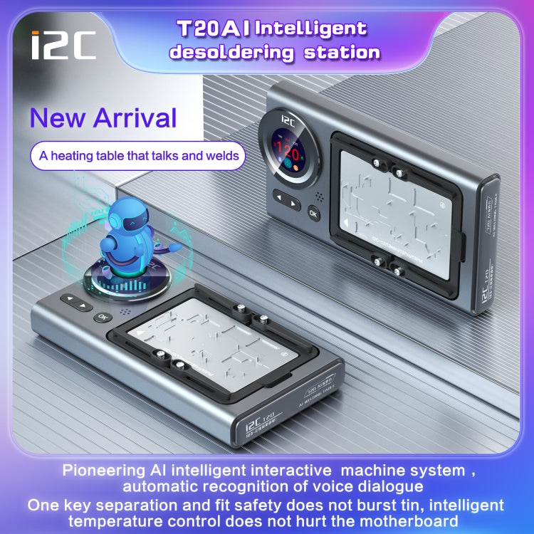 i2C T20 Intelligent Motherboard Middle Layered Heating Platform, Plug:US - free shipping - PMC TechLife - Order now!