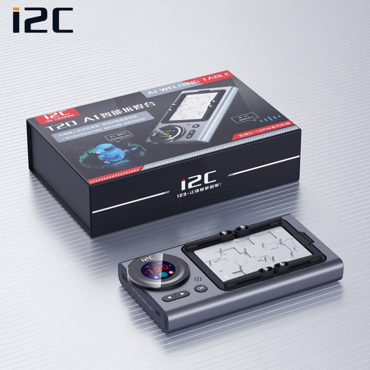 i2C T20 Intelligent Motherboard Middle Layered Heating Platform For iPhone X-13 Series, Plug:US - Repair Platform by i2C | Online Shopping South Africa | PMC Jewellery | Buy Now Pay Later Mobicred