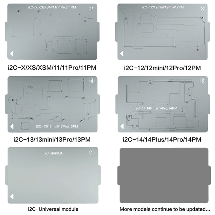 i2C T20 Intelligent Motherboard Middle Layered Heating Platform For iPhone X-13 Series, Plug:US - Repair Platform by i2C | Online Shopping South Africa | PMC Jewellery | Buy Now Pay Later Mobicred