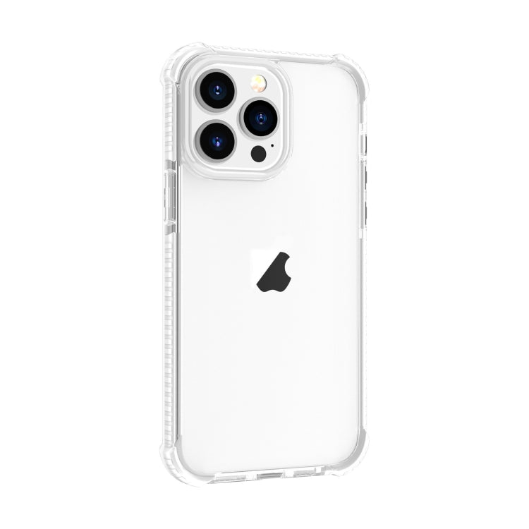 For iPhone 15 Pro Four-corner Shockproof TPU + Acrylic Phone Case(Transparent) - iPhone 15 Pro Cases by PMC Jewellery | Online Shopping South Africa | PMC Jewellery