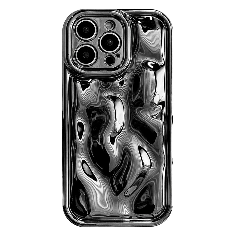 For iPhone 13 Pro Max Electroplating Meteorite Texture TPU Phone Case(Black) - iPhone 13 Pro Max Cases by PMC Jewellery | Online Shopping South Africa | PMC Jewellery