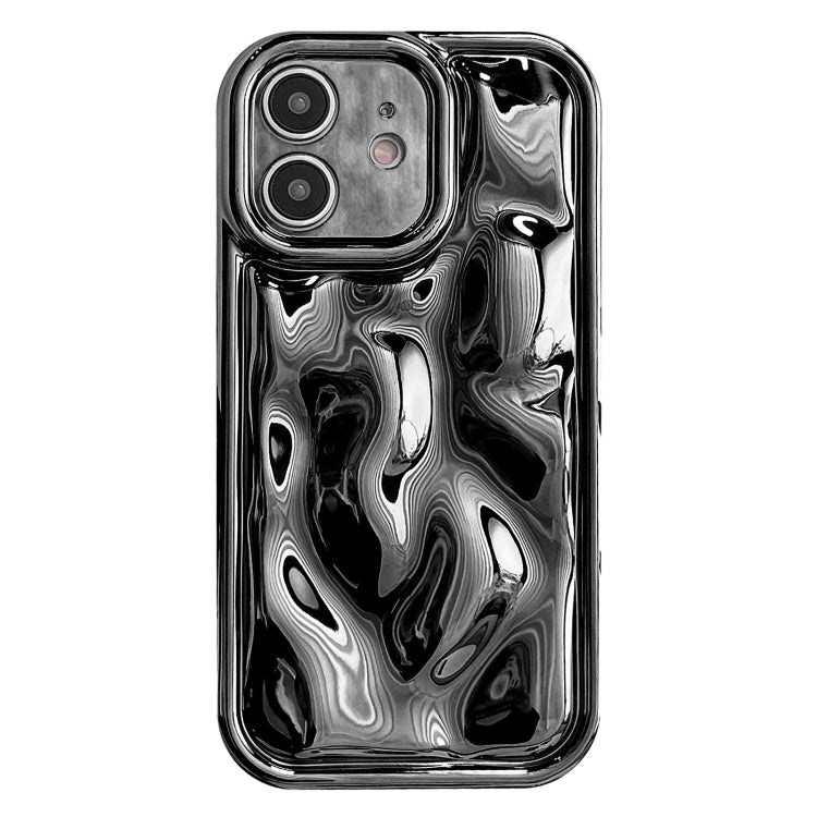 For iPhone 11 Electroplating Meteorite Texture TPU Phone Case(Black) - iPhone 11 Cases by PMC Jewellery | Online Shopping South Africa | PMC Jewellery