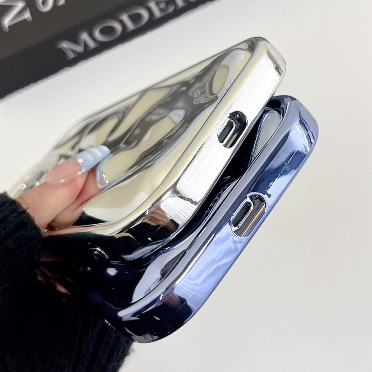 For iPhone 11 Pro Electroplating Meteorite Texture TPU Phone Case(Blue) - free shipping - PMC TechLife - Order now!