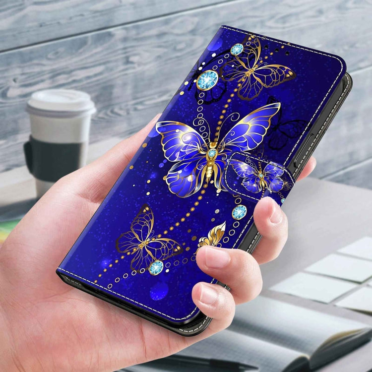 For Xiaomi Redmi 9 Crystal 3D Shockproof Protective Leather Phone Case(Diamond Butterfly) - Xiaomi Cases by PMC Jewellery | Online Shopping South Africa | PMC Jewellery