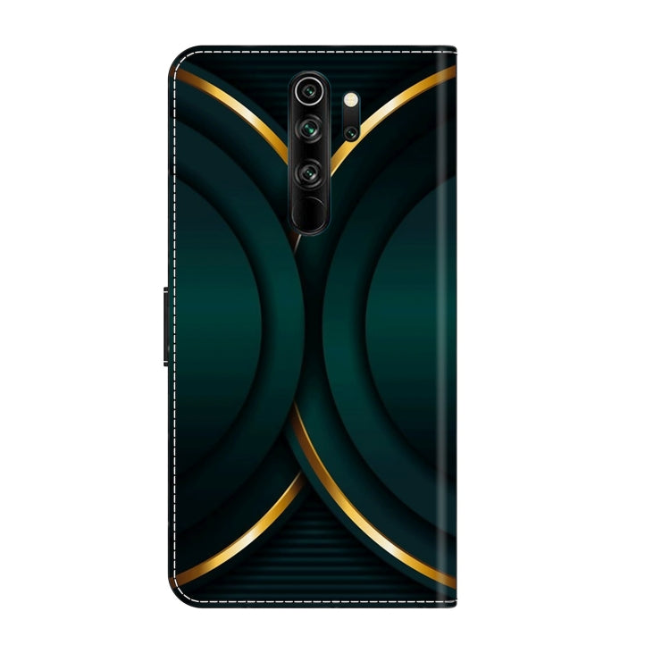 For Xiaomi Redmi Note 8 Pro Crystal 3D Shockproof Protective Leather Phone Case(Gold Outline) - free shipping - PMC TechLife - Order now!