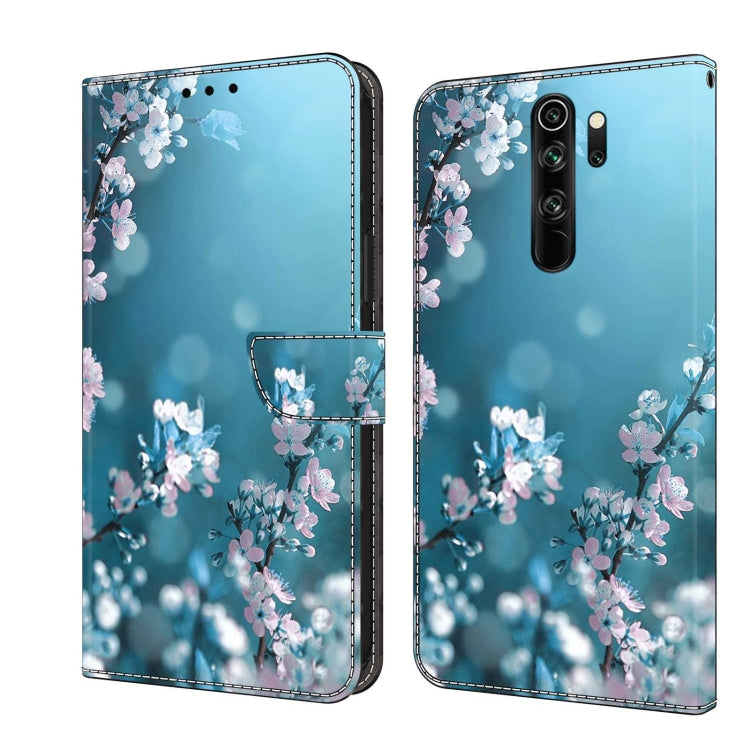 For Xiaomi Redmi Note 8 Pro Crystal 3D Shockproof Protective Leather Phone Case(Plum Flower) - free shipping - PMC TechLife - Order now!