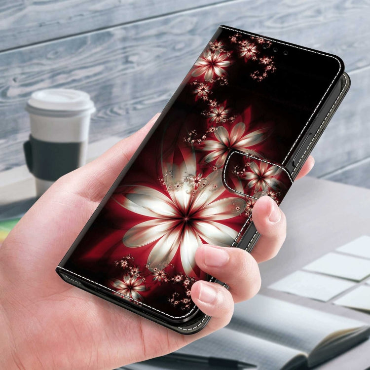 For Xiaomi Redmi Note 10 5G Crystal 3D Shockproof Protective Leather Phone Case(Fantastic Flower) - free shipping - PMC TechLife - Order now!