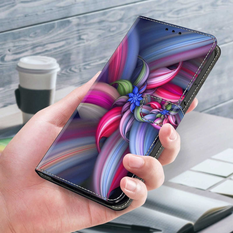 For Xiaomi Redmi Note 11 Global Crystal 3D Shockproof Protective Leather Phone Case(Colorful Flower) - free shipping - PMC TechLife - Order now!