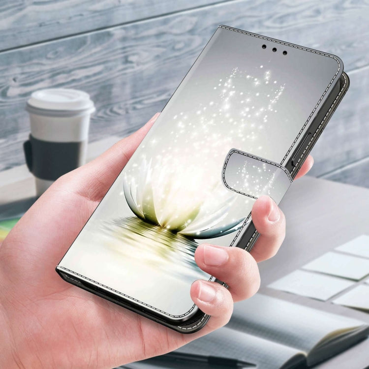 For Xiaomi Redmi Note 12 Pro Global Crystal 3D Shockproof Protective Leather Phone Case(Light Lotus) - free shipping - PMC TechLife - Order now!