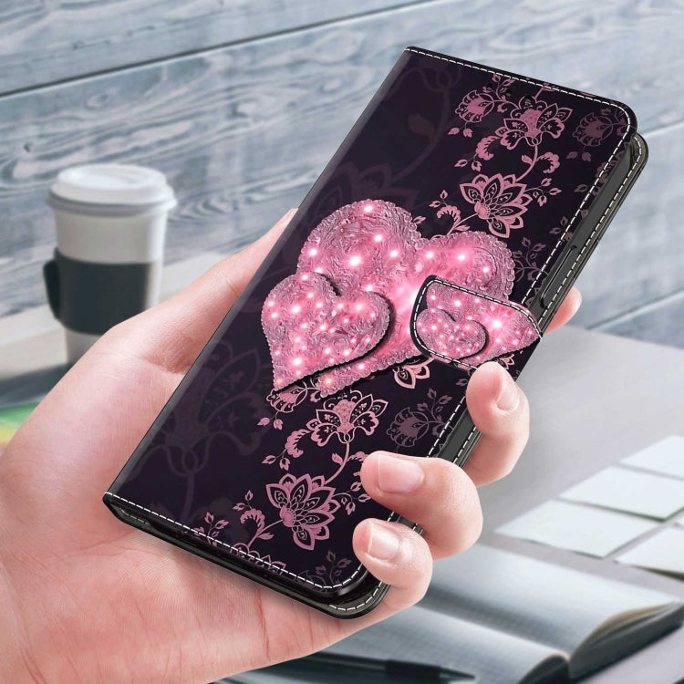 For Xiaomi Redmi Note 9 Pro Crystal 3D Shockproof Protective Leather Phone Case(Lace Love) - free shipping - PMC TechLife - Order now!