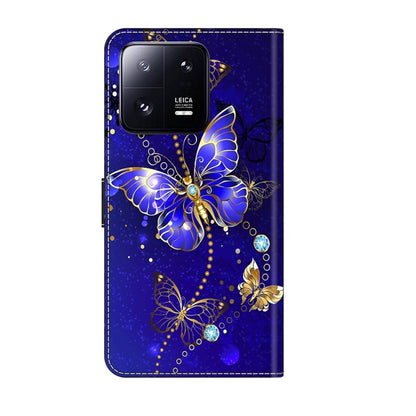 For Xiaomi 13 Pro Crystal 3D Shockproof Protective Leather Phone Case(Diamond Butterfly) - 13 Pro Cases by PMC Jewellery | Online Shopping South Africa | PMC Jewellery