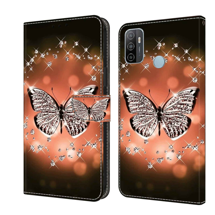 For Samsung Galaxy A33 5G Crystal 3D Shockproof Protective Leather Phone Case(Crystal Butterfly) - free shipping - PMC TechLife - Order now!