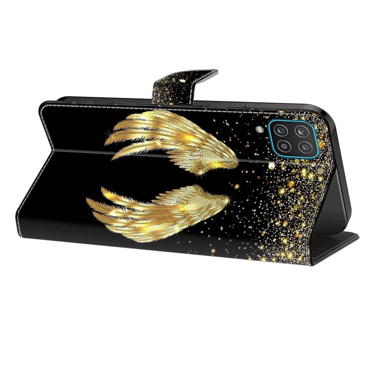 For Samsung Galaxy S8 Crystal 3D Shockproof Protective Leather Phone Case(Golden Wings) - free shipping - PMC TechLife - Order now!