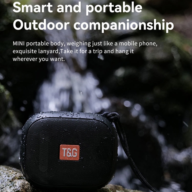 T&G TG-394 Outdoor TWS Wireless Bluetooth IPX7 Waterproof Speaker(Black) - Mini Speaker by T&G | Online Shopping South Africa | PMC Jewellery | Buy Now Pay Later Mobicred