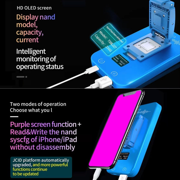 JCID P13 Nand Read Write Programmer DFU Purple Screen Tool For iPhone 6 to 13 Pro Max - Test Tools by JC | Online Shopping South Africa | PMC Jewellery