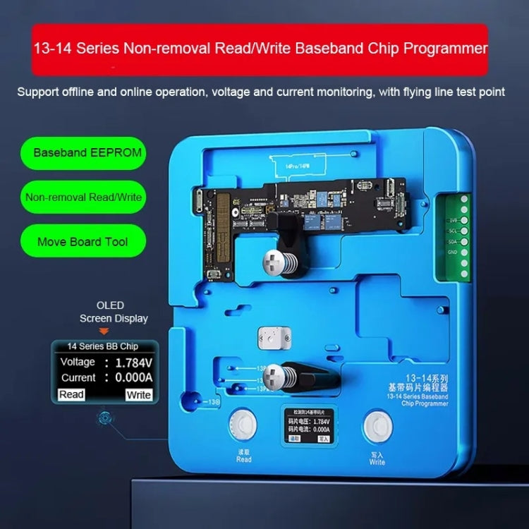 JCID 13-14 Series Non-removal Read/Write Baseband Chip Programmer - free shipping - PMC TechLife - Order now!