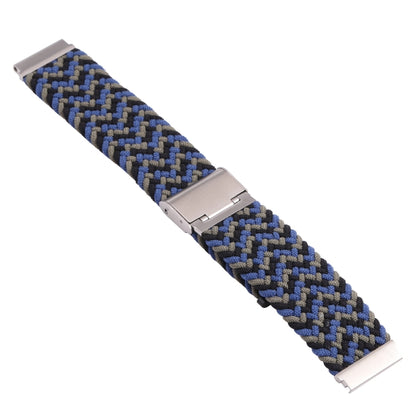 18mm Nylon Braided Metal Buckle Watch Band(W Camouflage) - Watch Bands by PMC Jewellery | Online Shopping South Africa | PMC Jewellery