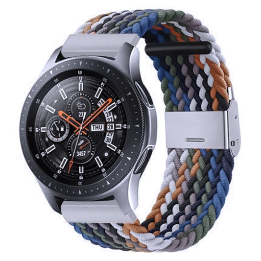 18mm Nylon Braided Metal Buckle Watch Band(Color 3) - Watch Bands by PMC Jewellery | Online Shopping South Africa | PMC Jewellery