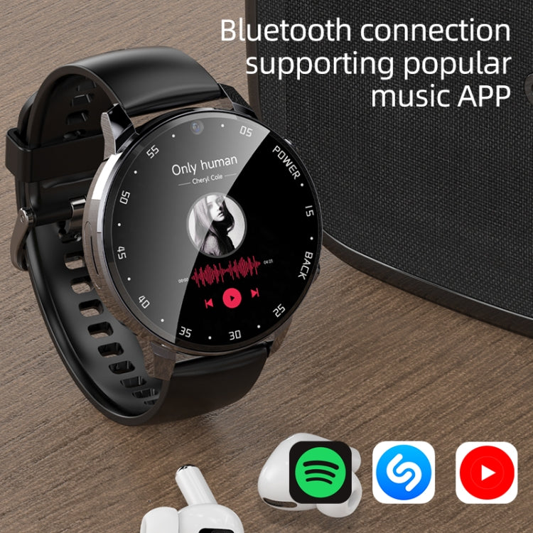 A3 1.43 inch IP67 Waterproof 4G Android 8.1 Smart Watch Support Face Recognition / GPS, Specification:2G+16G(Black) - Android Watch by PMC TechLife | Online Shopping South Africa | PMC TechLife